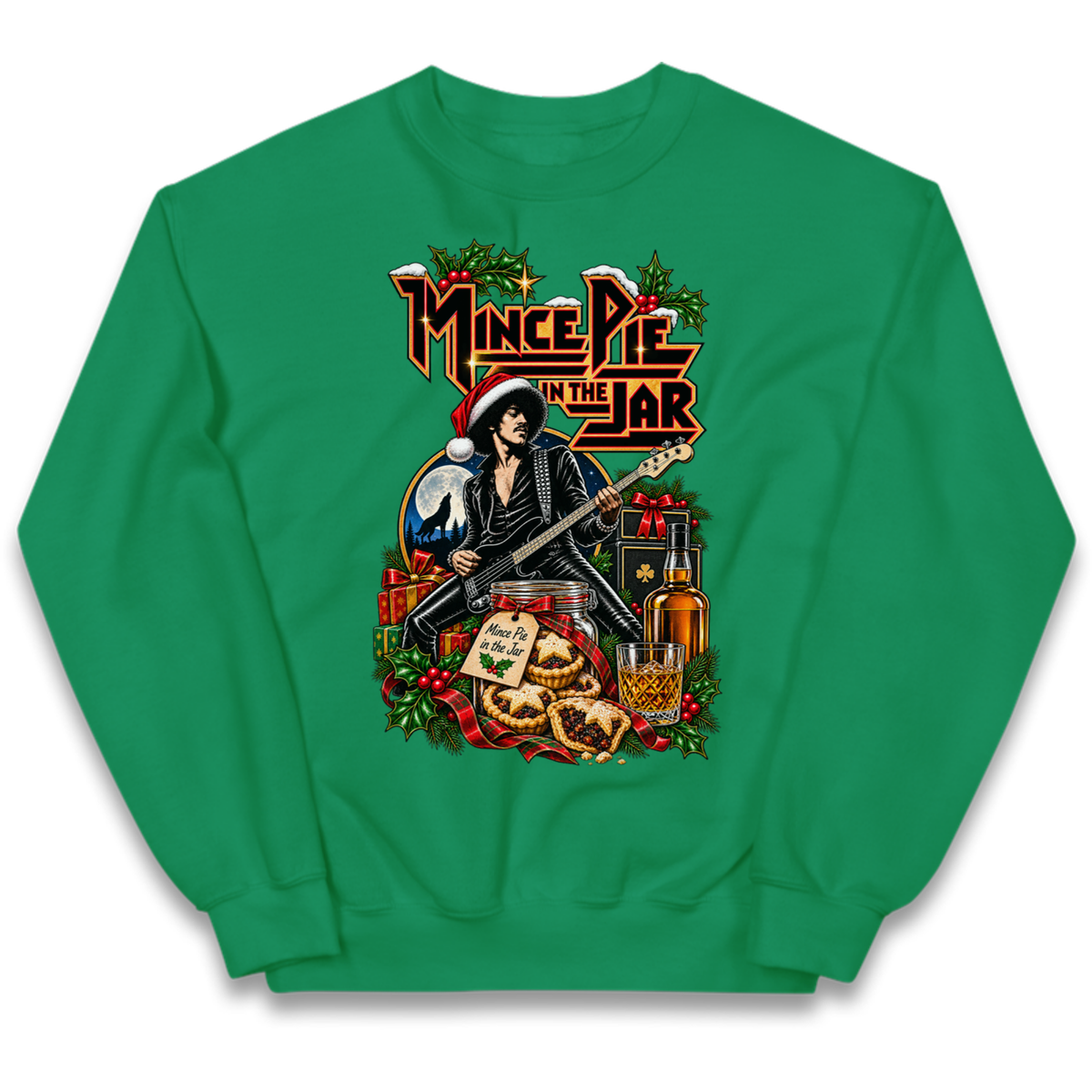 Thin Lizzy Christmas Kids Jumper