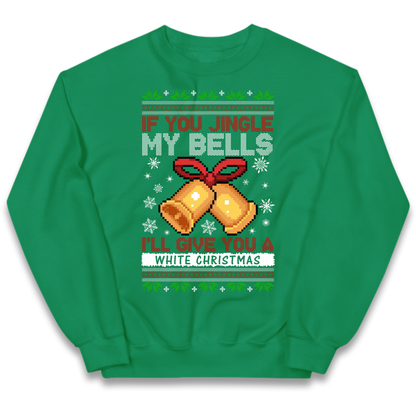 Bell Slogan Clothing Kids Jumper