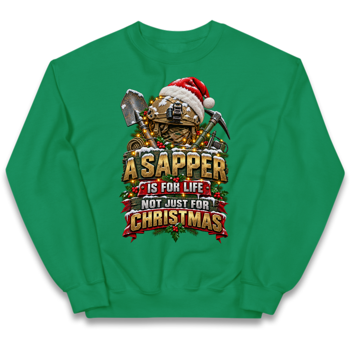 Royal Engineers Sappers Christmas Kids Jumper