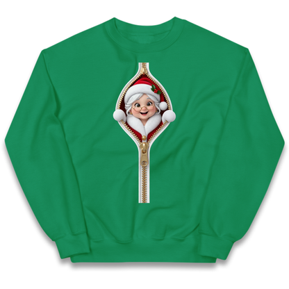 Mrs Claus Outfit Kids Jumper
