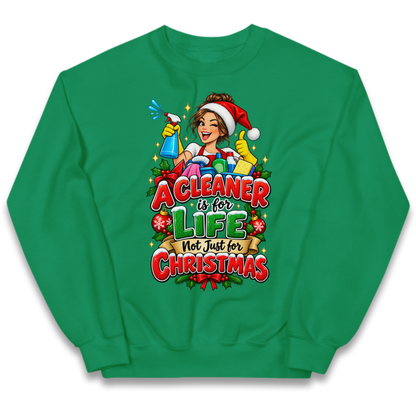Cleaner Christmas Kids Jumper