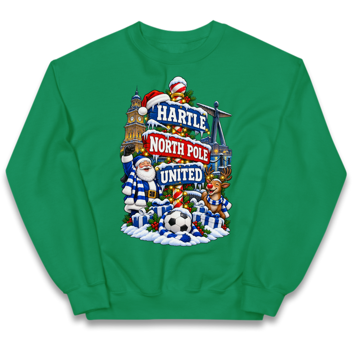 Hartlepool Christmas Kids Jumper