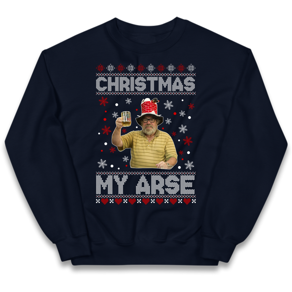 Christmas My Arse Kids Jumper