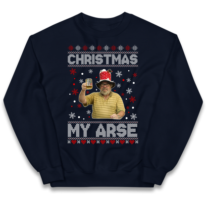 Christmas My Arse Kids Jumper