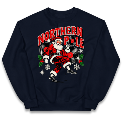 Northern Soul Christmas Kids Jumper