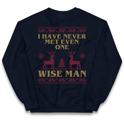 Retro Festive Graphic Kids Jumper