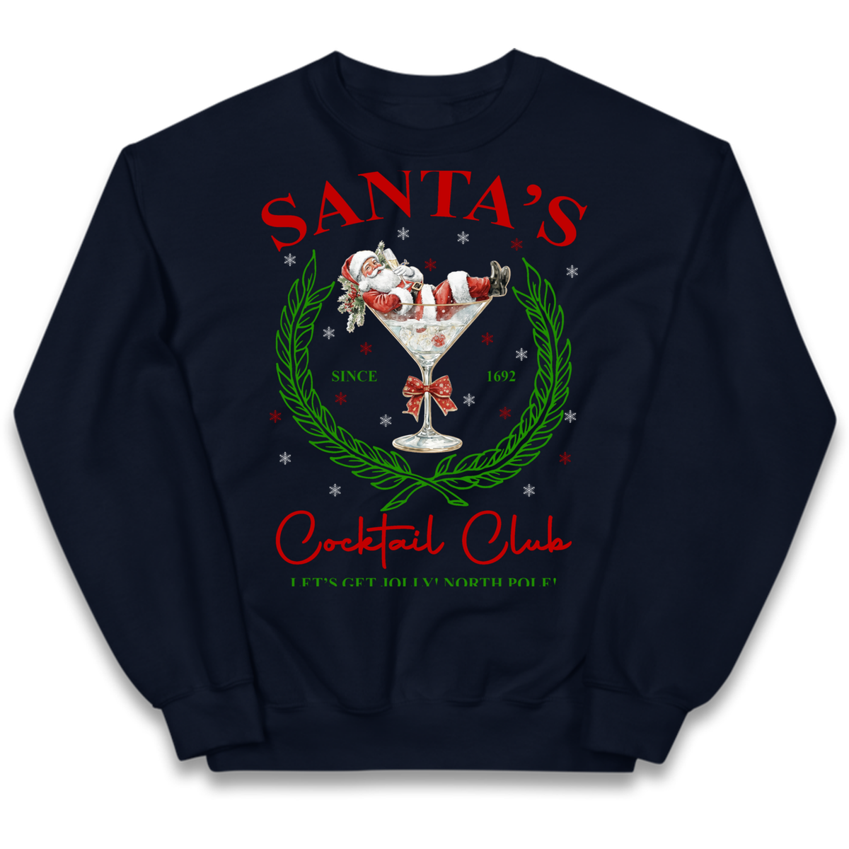 Cocktail Lover Christmas Kids Jumper