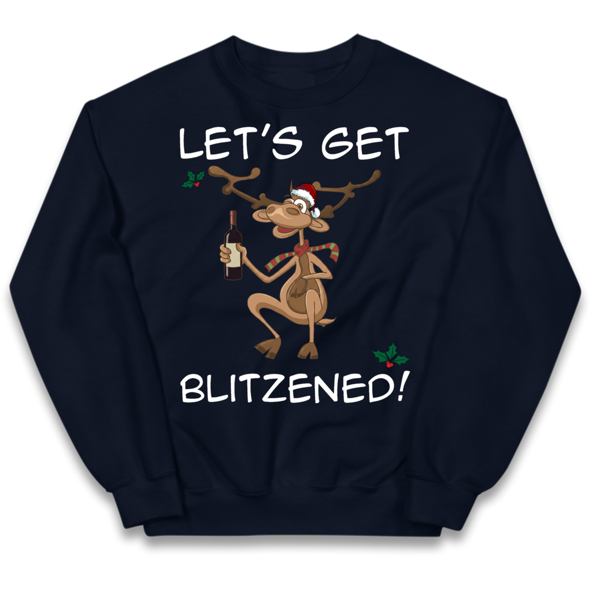 Lets Get Blitzened Kids Jumper