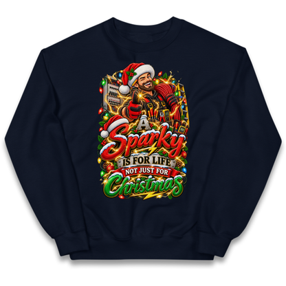 Sparky Christmas Kids Jumper