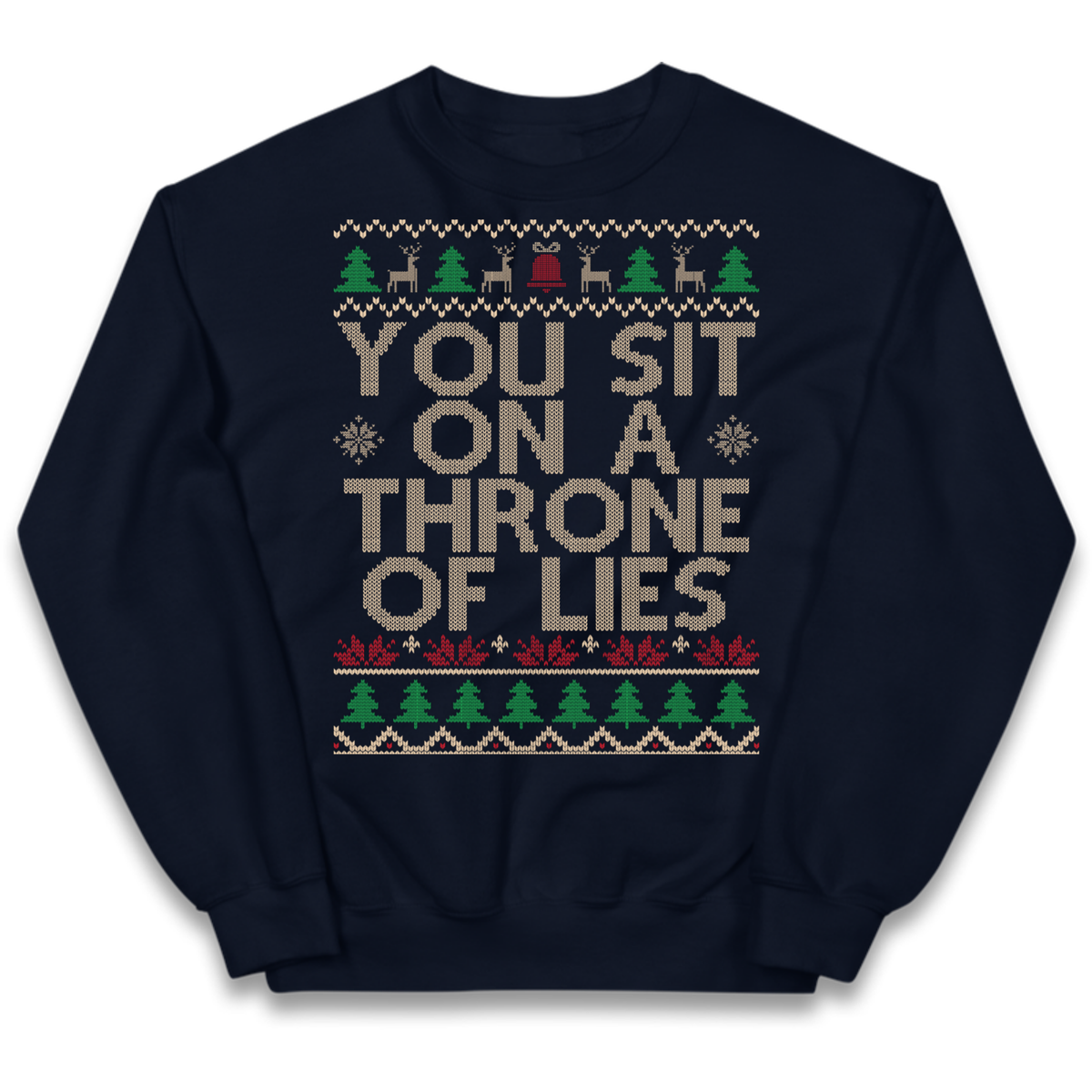 Throne Of Lies Christmas Kids Jumper