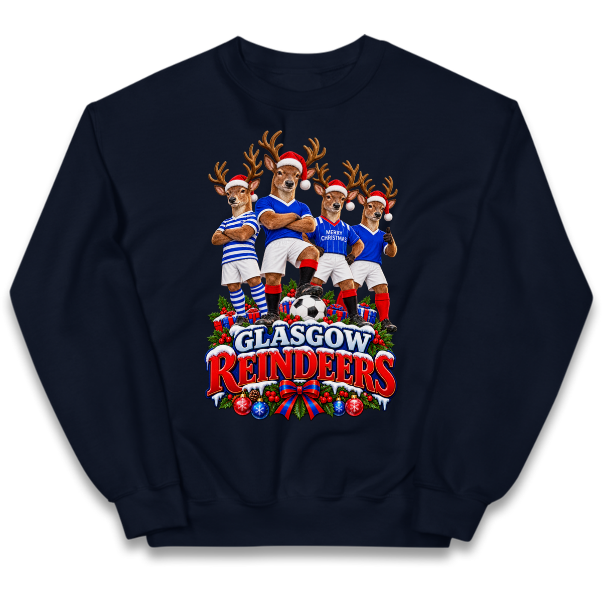 Rangers Christmas Kids Jumper