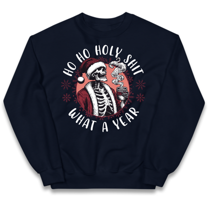 HO HO Holy Santa Kids Jumper