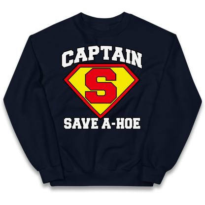 Captain Save a Hoe Kids Jumper