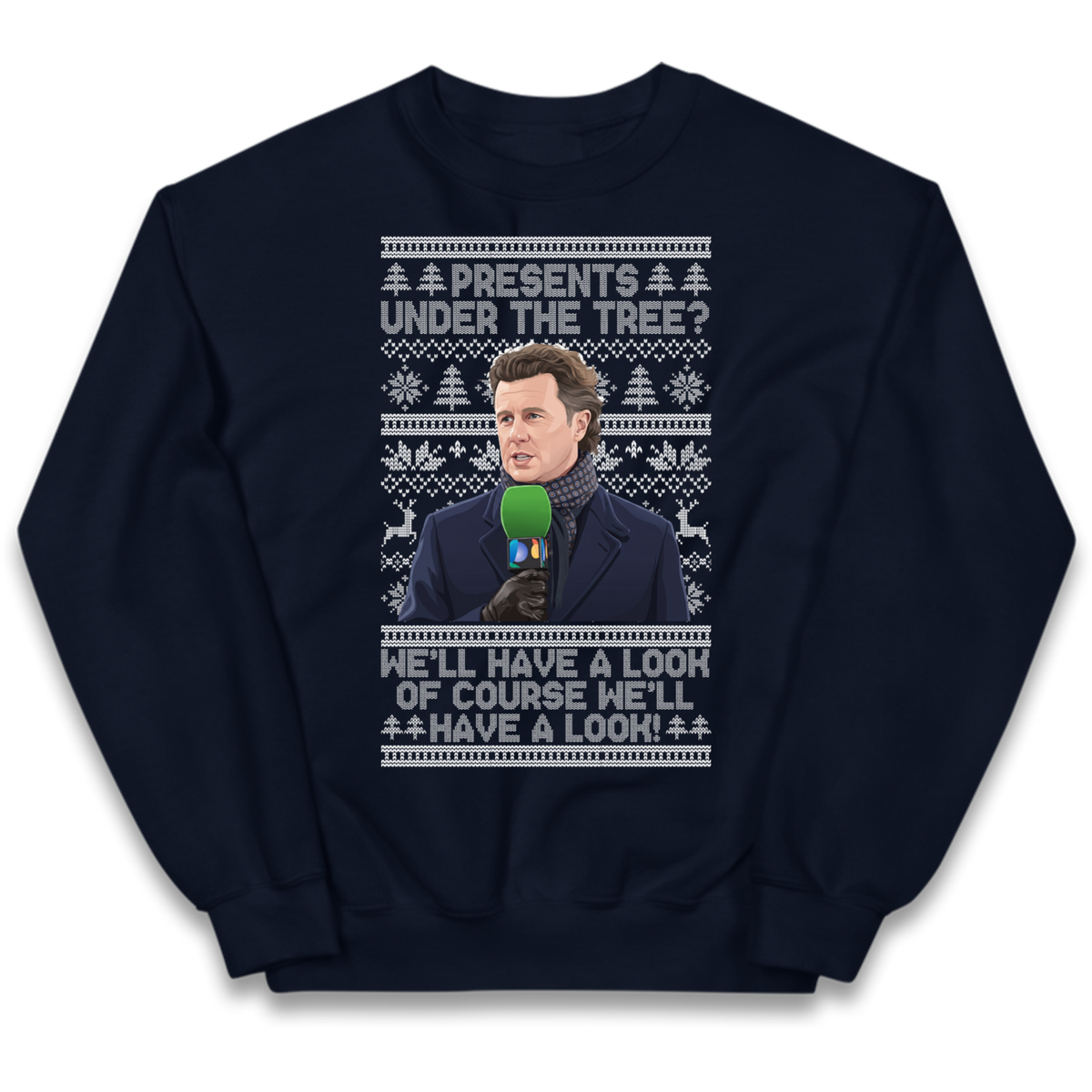 Steve Mcmanaman Christmas Kids Jumper