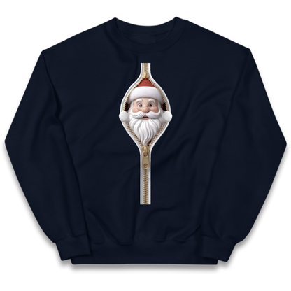 Santa Face Novelty Kids Jumper