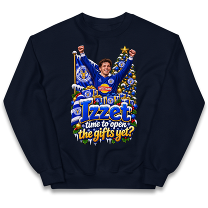 Leicester City Football Christmas Kids Jumper
