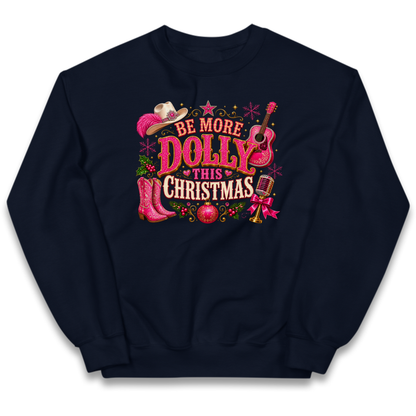 Dolly Parton Christmas Kids Jumper