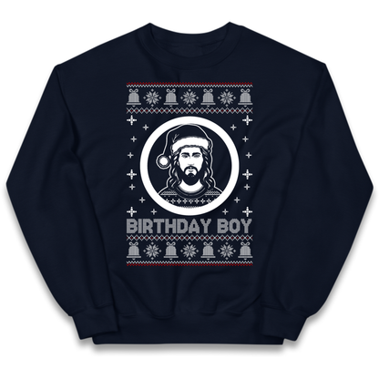 Jesus Birthday Christmas Kids Jumper
