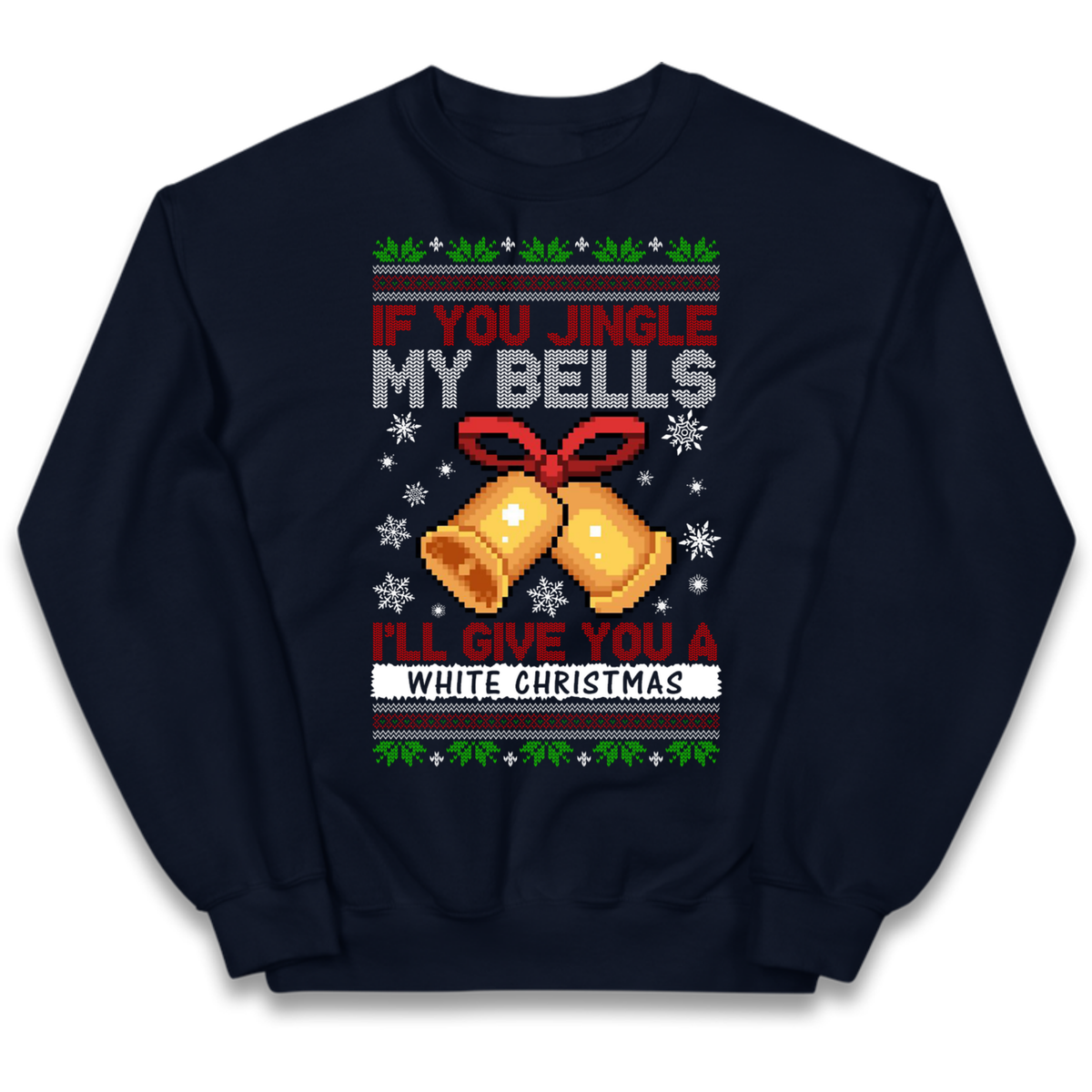 Bell Slogan Clothing Kids Jumper