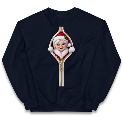 Mrs Claus Outfit Kids Jumper