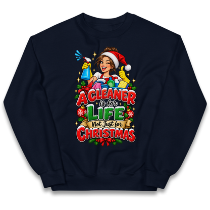 Cleaner Christmas Kids Jumper