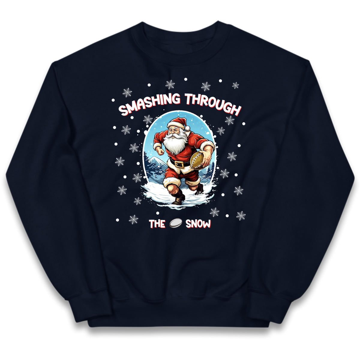 Rugby Santa Clothing Kids Jumper