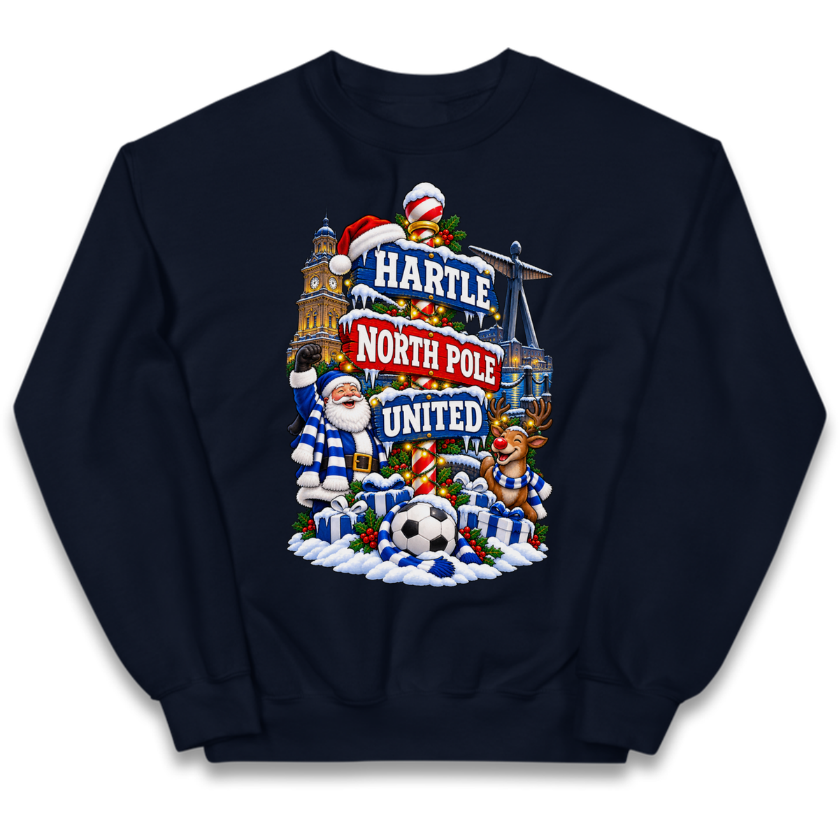 Hartlepool Christmas Kids Jumper