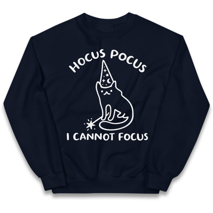Hocus Pocus I Cannot Focus Kids Jumper