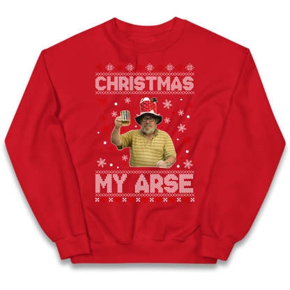 Christmas My Arse Kids Jumper