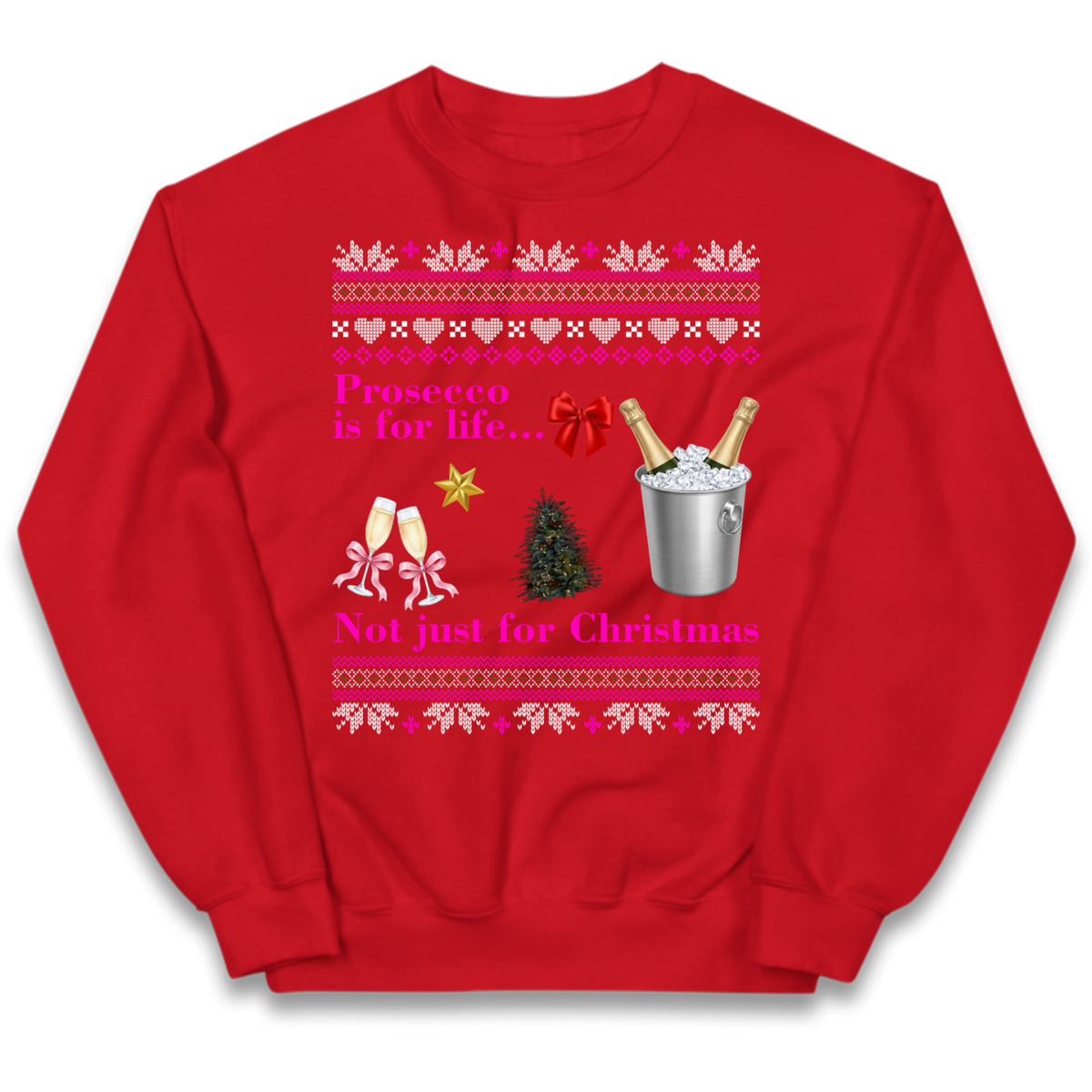 Prosecco Gift Top Kids Jumper