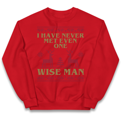 Retro Festive Graphic Kids Jumper