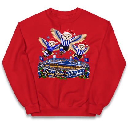 Sheff Wed Christmas Kids Jumper