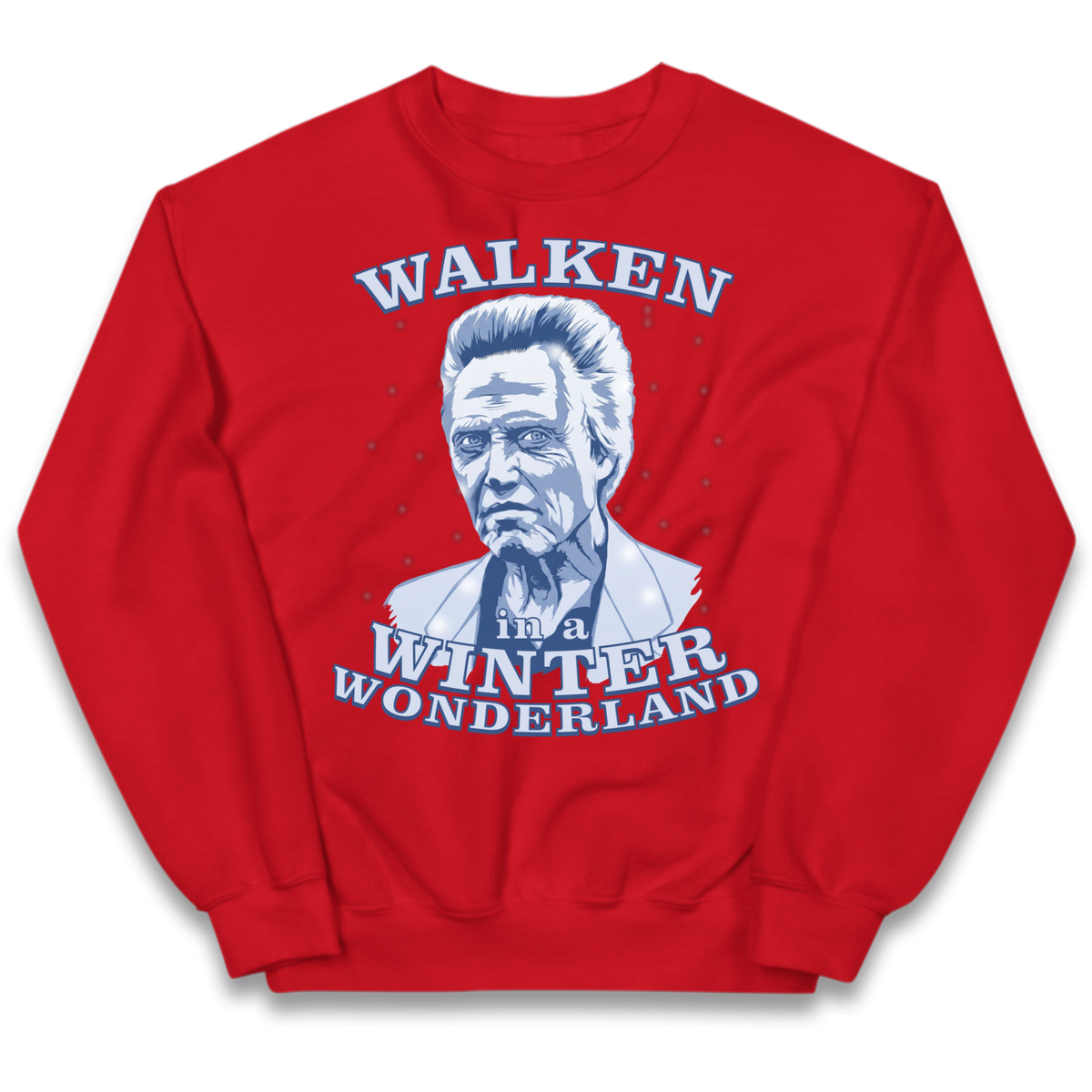 Christopher Walken Christmas Kids Jumper