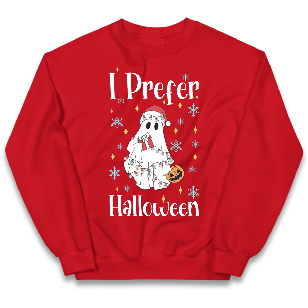 Halloween Christmas Crossover Kids Jumper