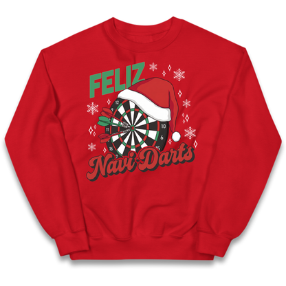 Feliz Navidarts Kids Jumper - Christmas Darts Gift