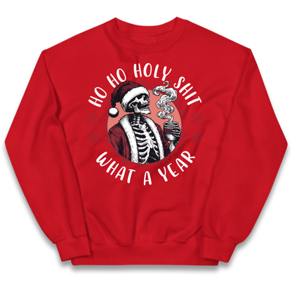 HO HO Holy Santa Kids Jumper