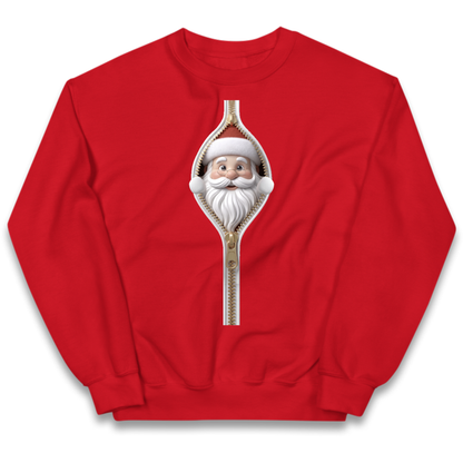 Santa Face Novelty Kids Jumper