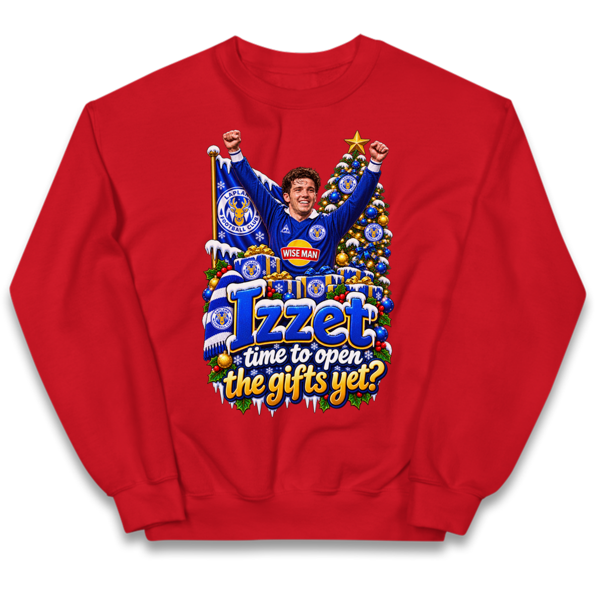Leicester City Football Christmas Kids Jumper