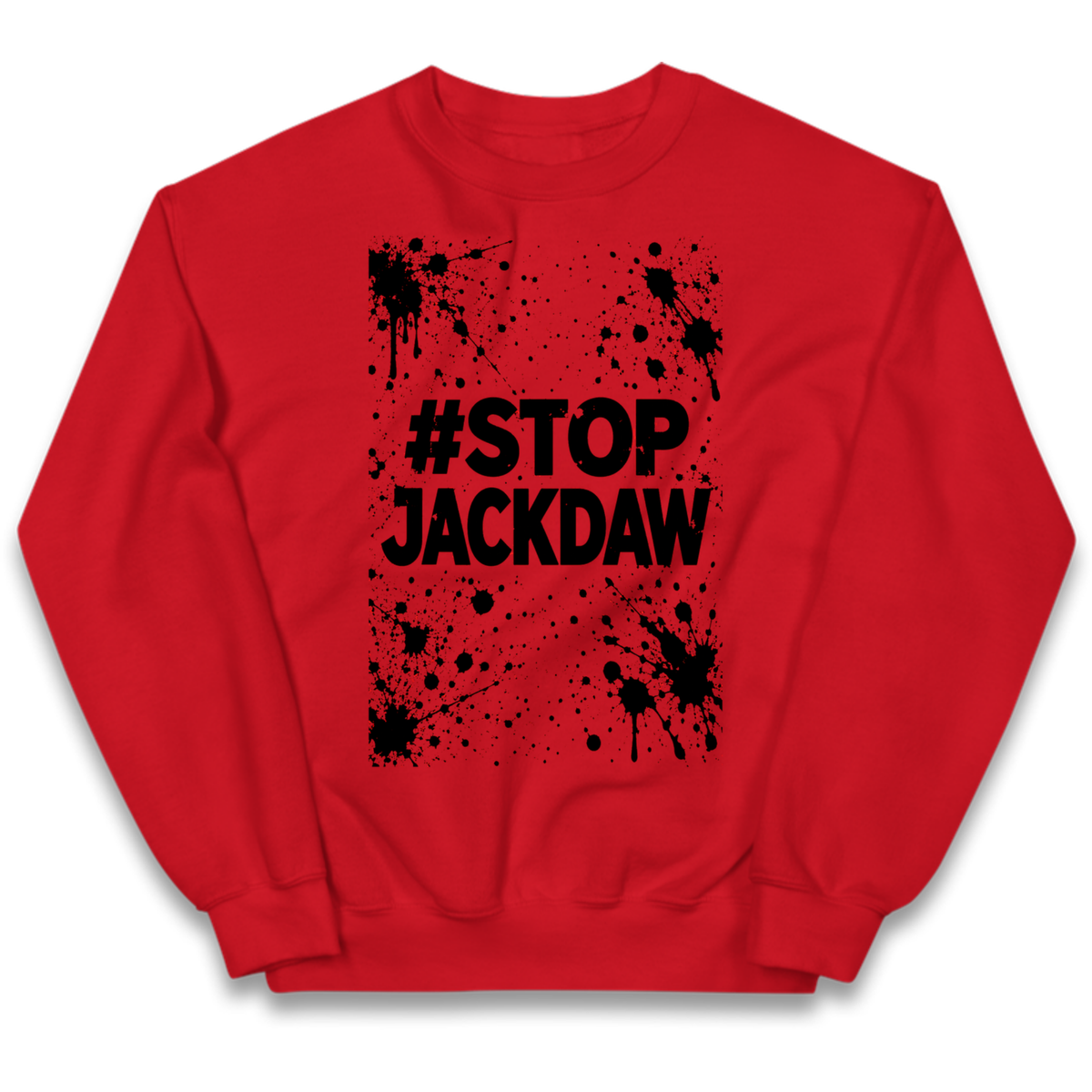 Stop Jackdaw Kids Jumper