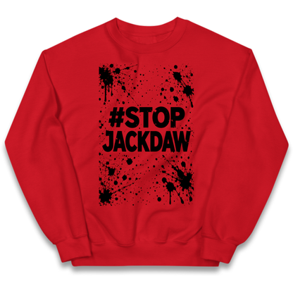 Stop Jackdaw Kids Jumper