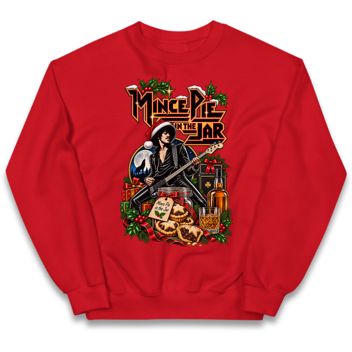 Thin Lizzy Christmas Kids Jumper