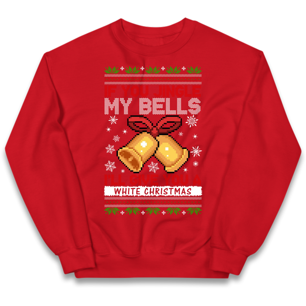 Bell Slogan Clothing Kids Jumper