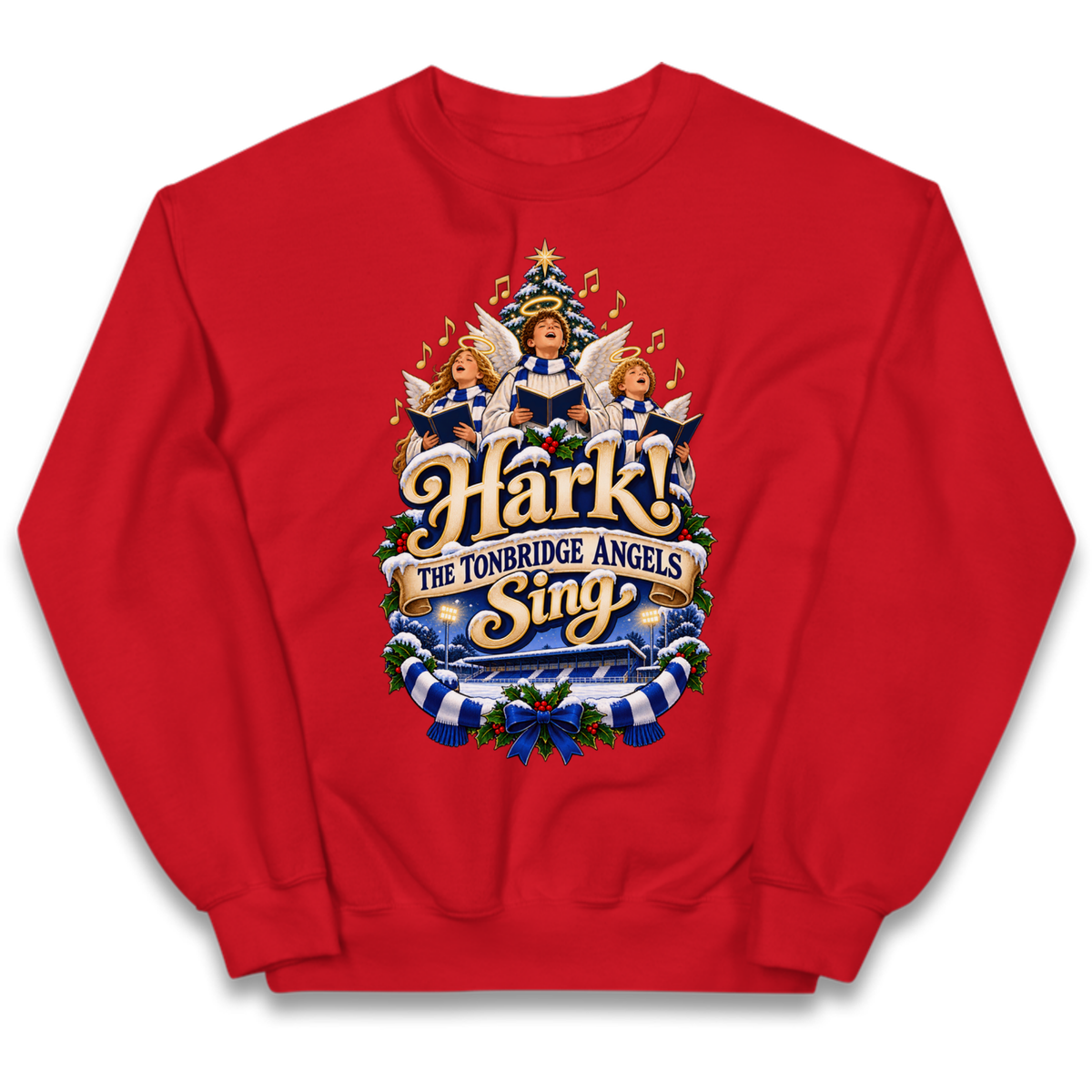 Tonbridge Angels Christmas Kids Jumper