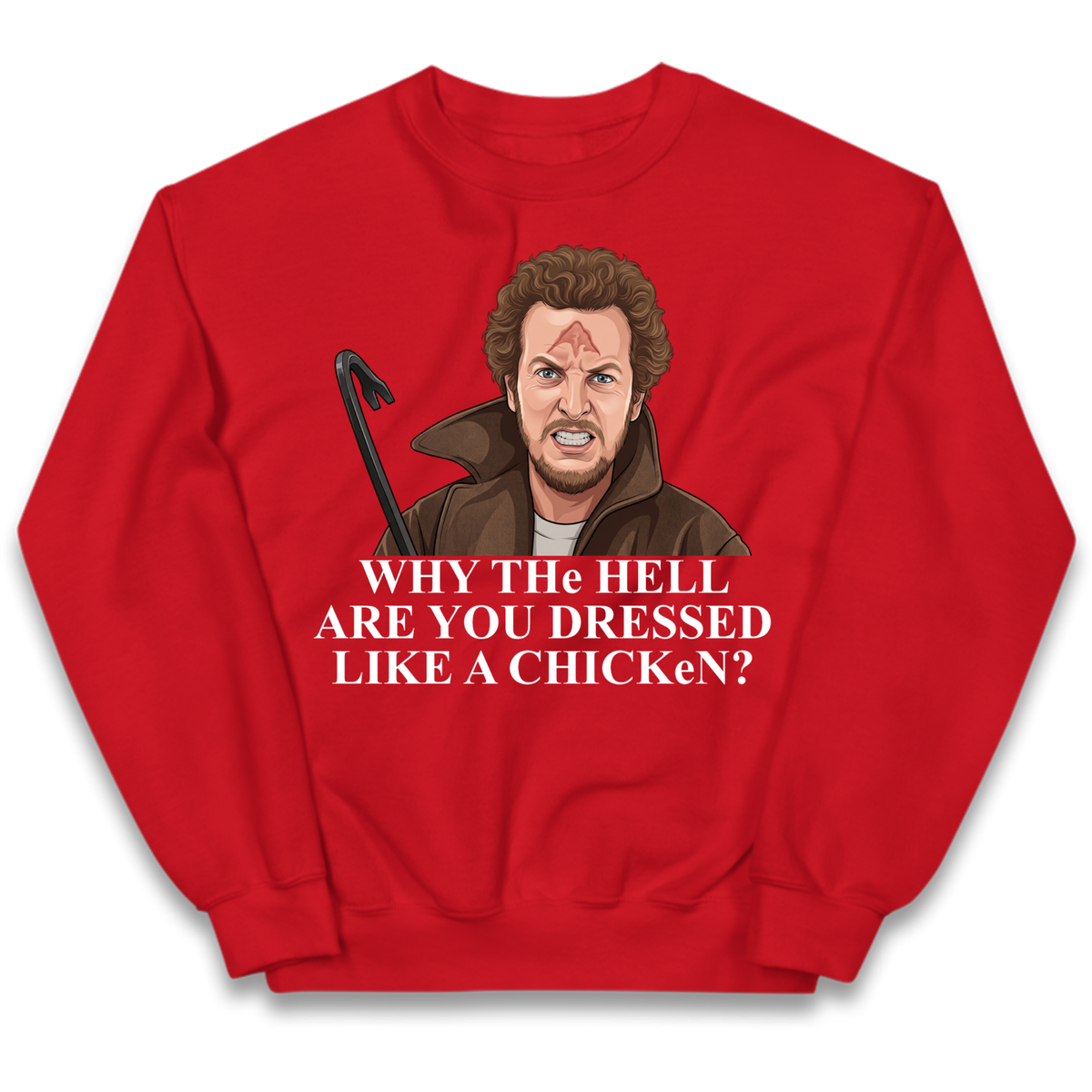 Chicken Funny Christmas Kids Jumper
