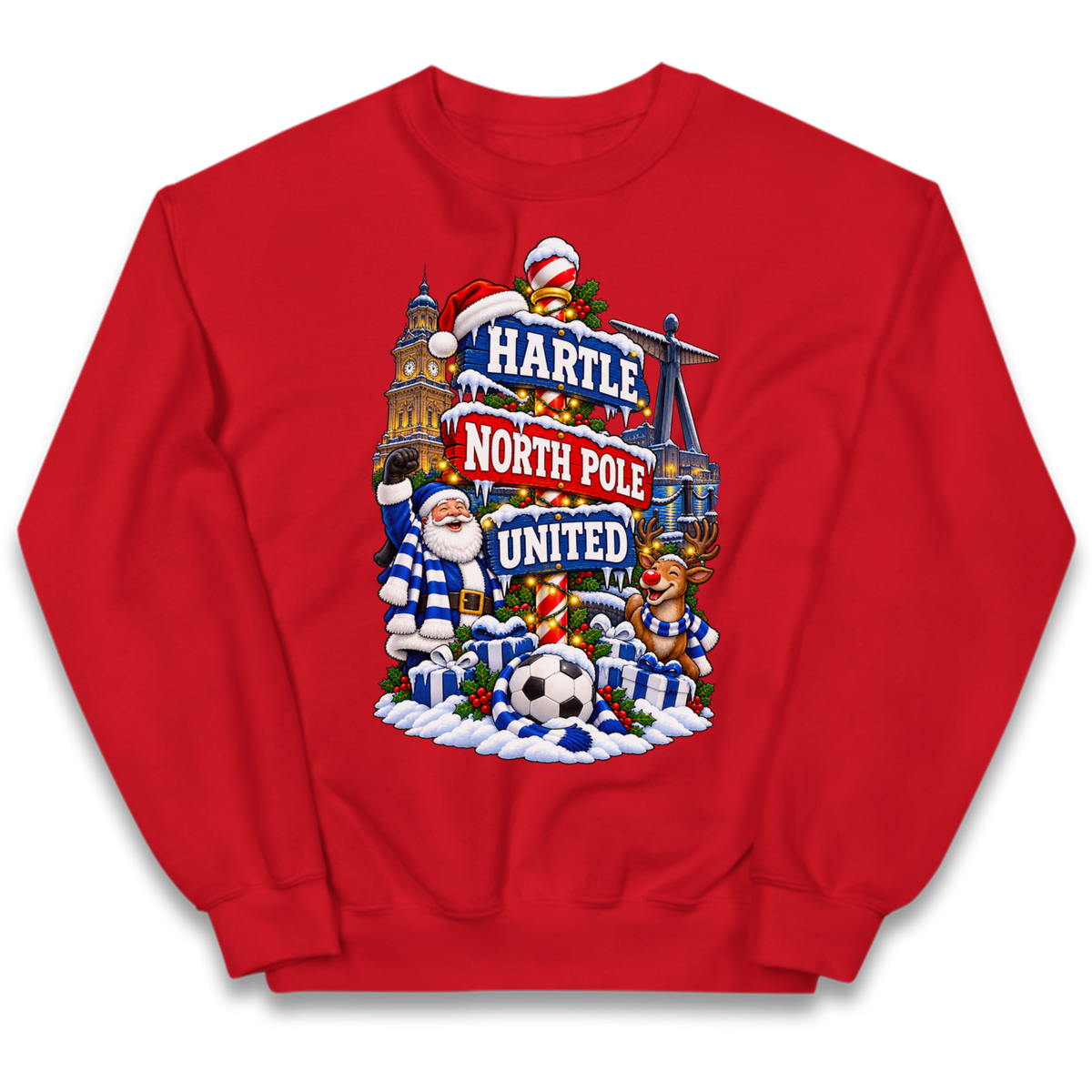 Hartlepool Christmas Kids Jumper