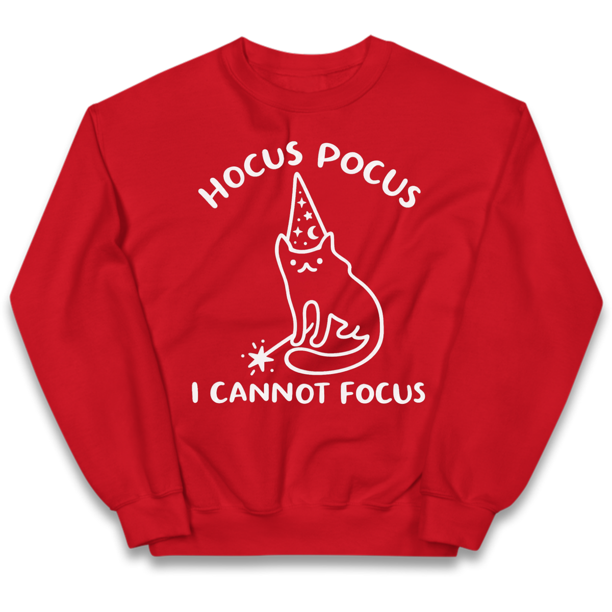 Hocus Pocus I Cannot Focus Kids Jumper