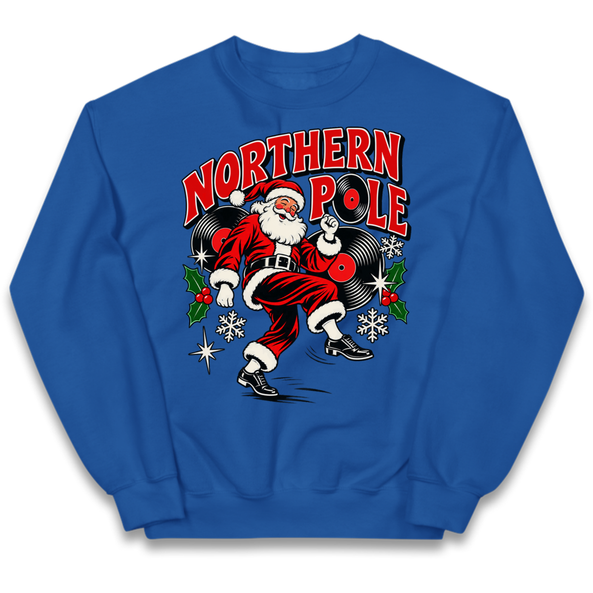 Northern Soul Christmas Kids Jumper
