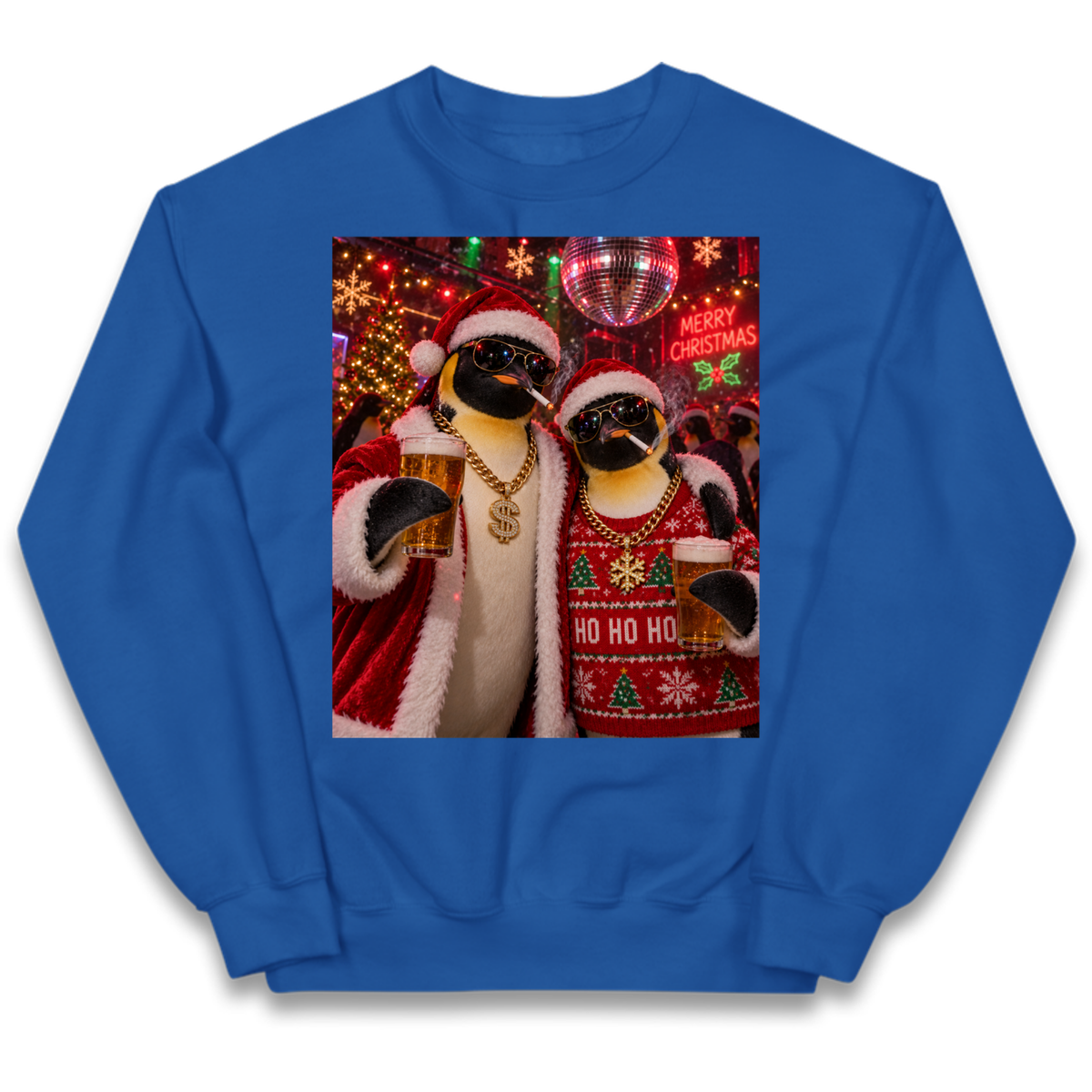 Penguin Christmas Kids Jumper