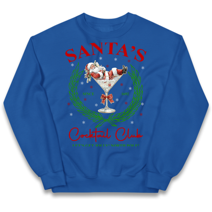 Cocktail Lover Christmas Kids Jumper