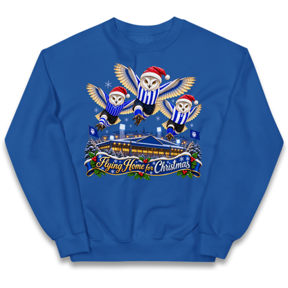 Sheff Wed Christmas Kids Jumper